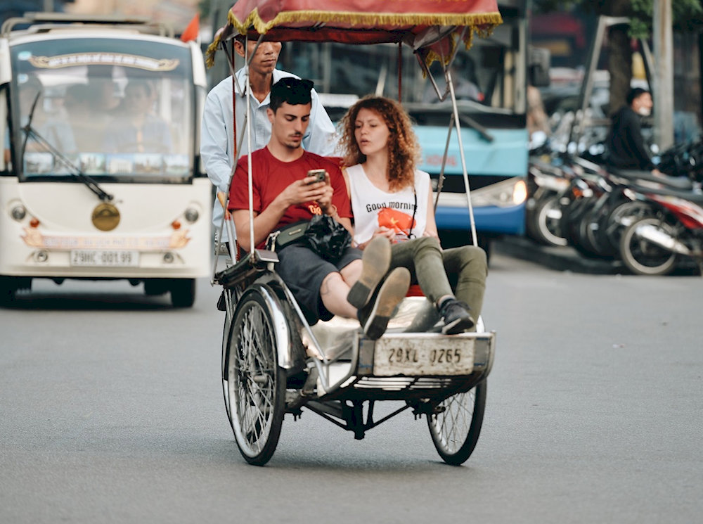 Today, the Vietnam cyclo has become a means for travelers to experience the country in a slower and more meaningful way